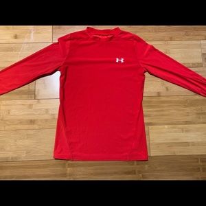 Red Under Armour- long sleeve